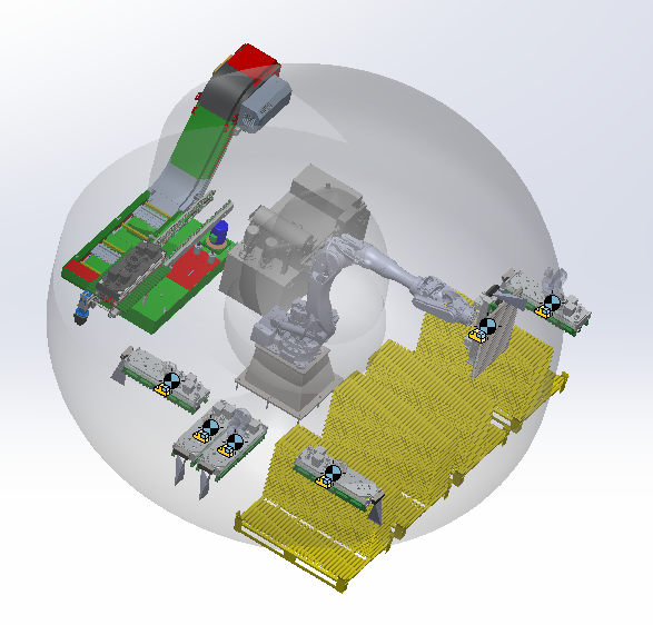 Assieme complesso con configurazioni, pesi elevati e feture complesse, sviluppo di prodotti completio Top Down 
