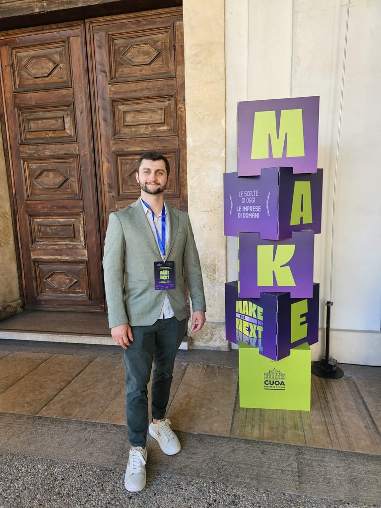 Nicolò Zannin al MAKE THE NEXT, 18 settembre 2026 Confartigianato Imprese Veneto e Vicenza